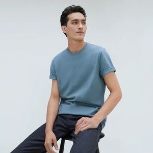 2 Everlane : Uniform T-Shirt Blue / S